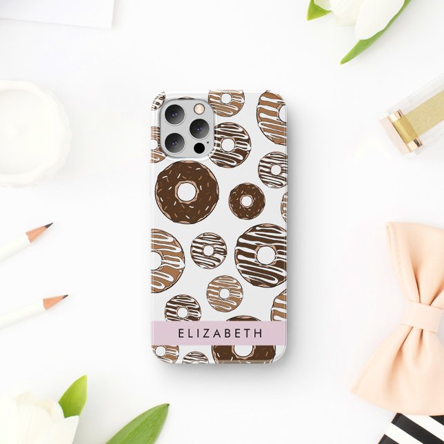 Chocolate Doughnuts, Caramel Doughnuts, Icing, You Case-Mate iPhone Case (Creator Uploaded)