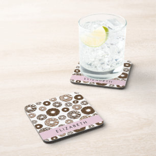 Chocolate Doughnuts, Caramel Doughnuts, Icing, You Coaster