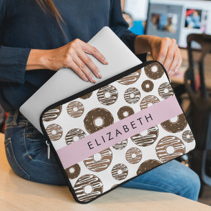 Chocolate Doughnuts, Caramel Doughnuts, Icing, You Laptop Sleeve