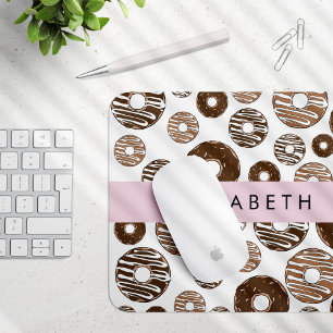Chocolate Doughnuts, Caramel Doughnuts, Icing, You Mouse Mat