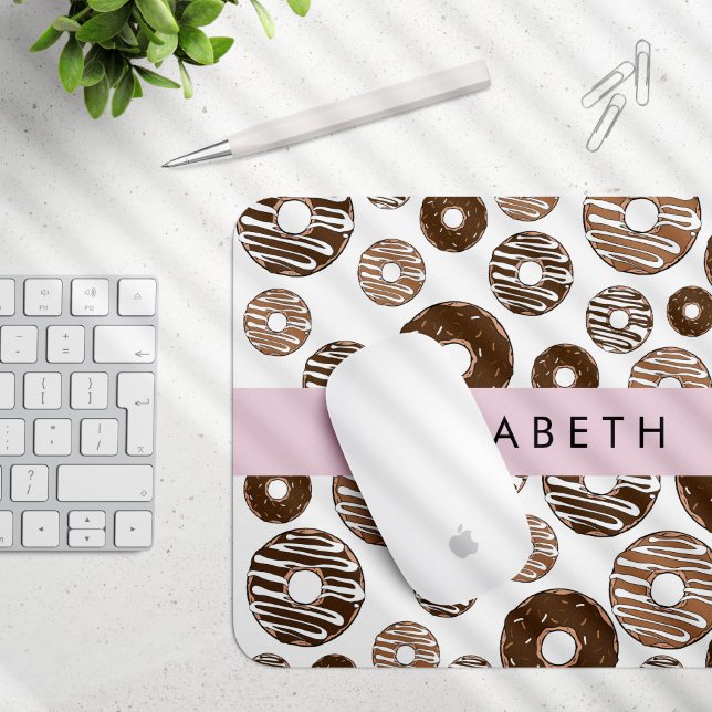 Chocolate Doughnuts, Caramel Doughnuts, Icing, You Mouse Mat (Creator Uploaded)