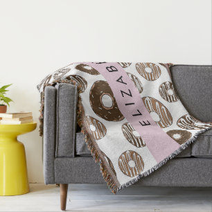 Chocolate Doughnuts, Caramel Doughnuts, Icing, You Throw Blanket