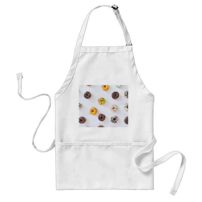 Chocolate Doughnuts Standard Apron (Front)