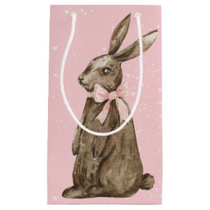 Chocolate Easter Bunny Small Gift Bag