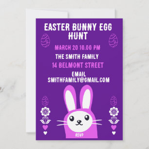 Chocolate Easter Egg Hunt Holiday Card