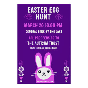 Chocolate Easter Egg Hunt Poster