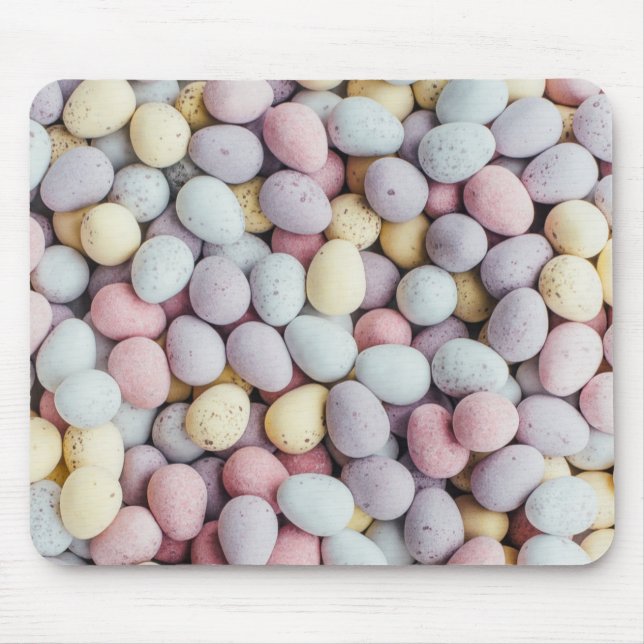 Chocolate Easter Eggs Mouse Mat (Front)