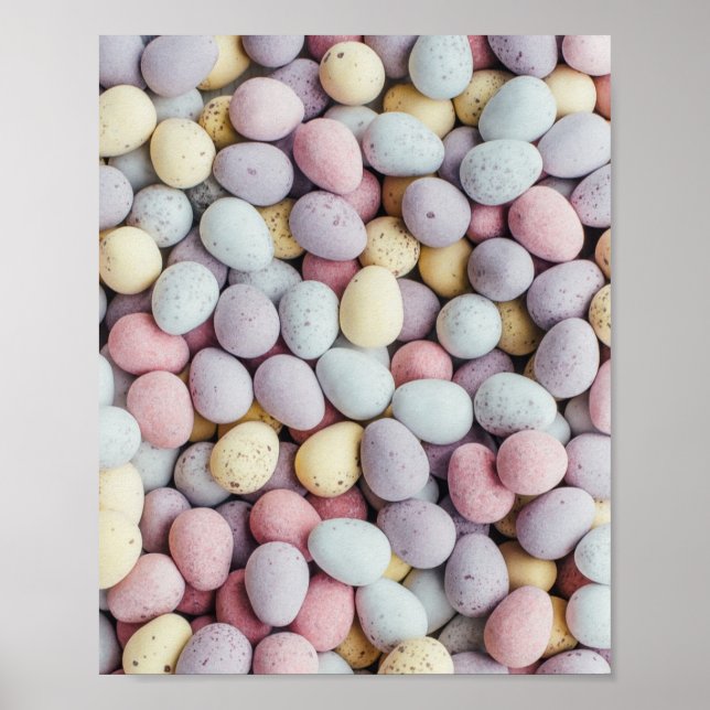 Chocolate Easter Eggs Poster (Front)