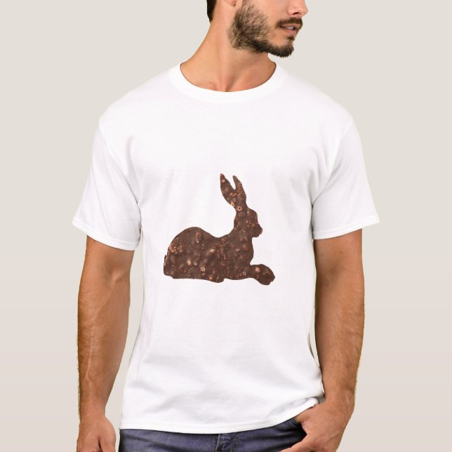 Chocolate, Easter Rabbit T-Shirt (Front)