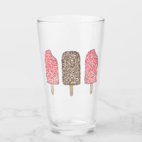 Chocolate Eclair Strawberry Shortcake Popsicles