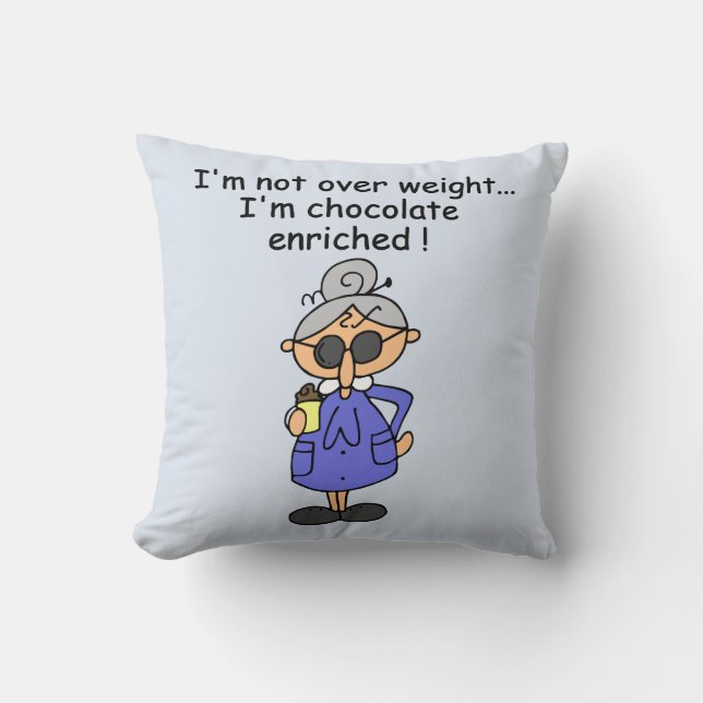 Chocolate Enriched Humour Cushion (Front)