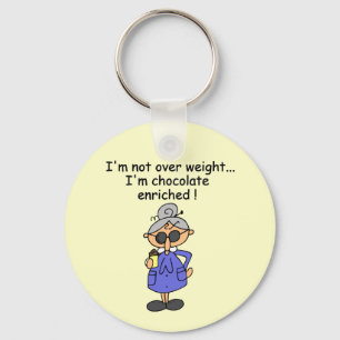 Chocolate Enriched Humour Key Ring