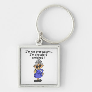 Chocolate Enriched Humour Key Ring