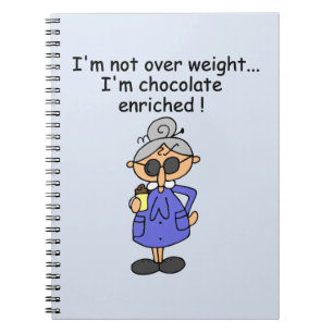 Chocolate Enriched Humour Notebook
