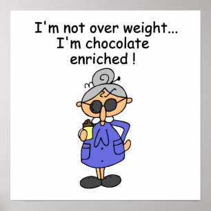 Chocolate Enriched Humour Poster