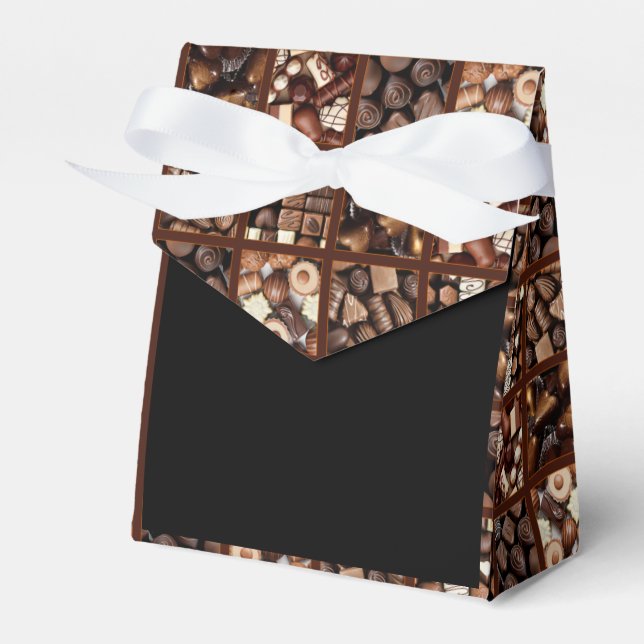 chocolate favour box (Front Side)
