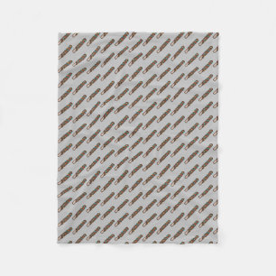 chocolate fleece blanket