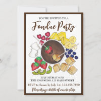 Chocolate Fondue Dessert Party Fruit Cake Berries