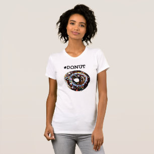 Chocolate Frosted and Sprinkles Doughnut Shirt