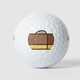 chocolate-fudge golf balls