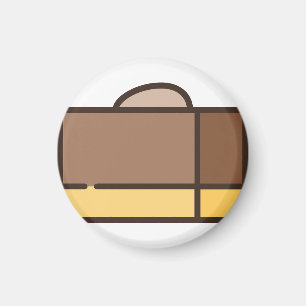 chocolate-fudge magnet