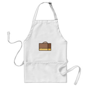chocolate-fudge standard apron