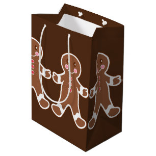Chocolate Gingerbread Boys Gift Bag