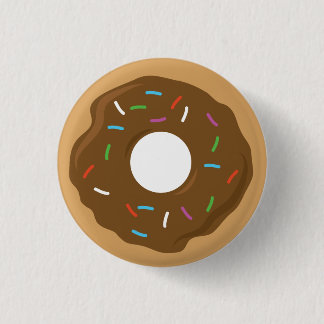 Chocolate Glazed Doughnut Pin