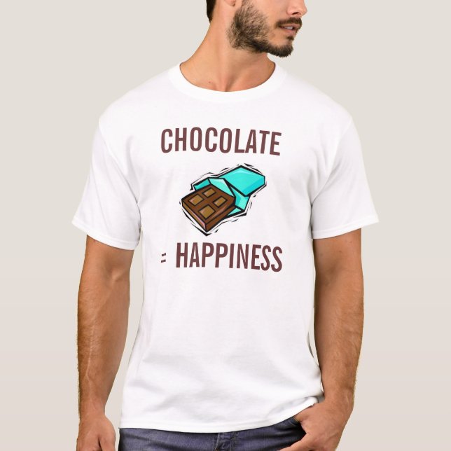 Chocolate Happiness T-Shirt (Front)