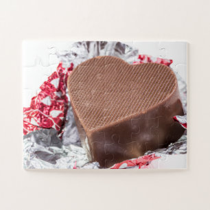 Chocolate Heart Jigsaw Puzzle