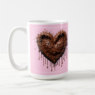 Chocolate Heart Valentine Coffee Mug