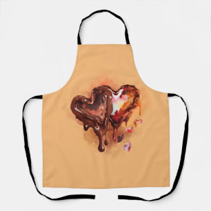 Chocolate Hearts Apron