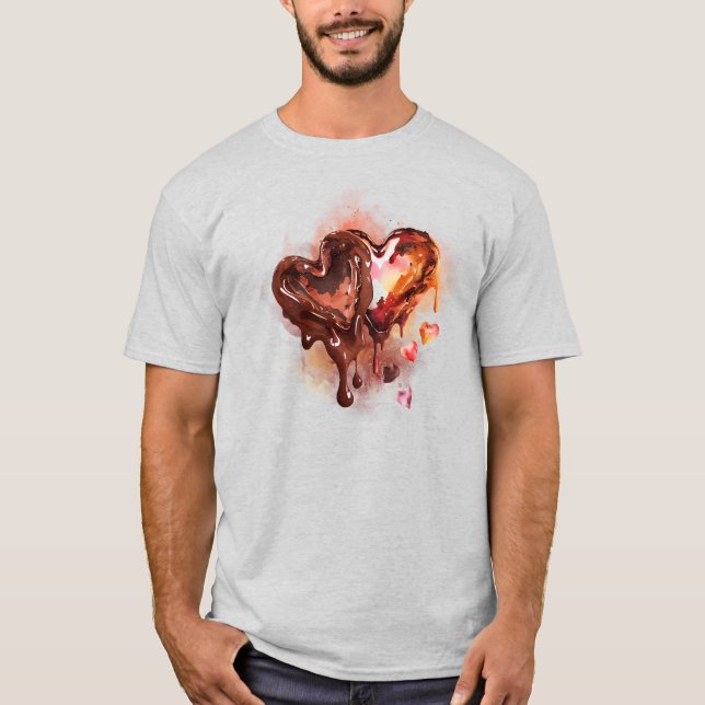 Chocolate Hearts T-Shirt (Front)