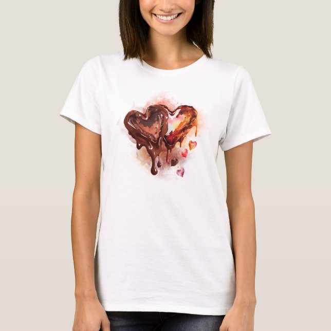 Chocolate Hearts T-Shirt (Front)