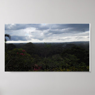 Chocolate Hills Poster