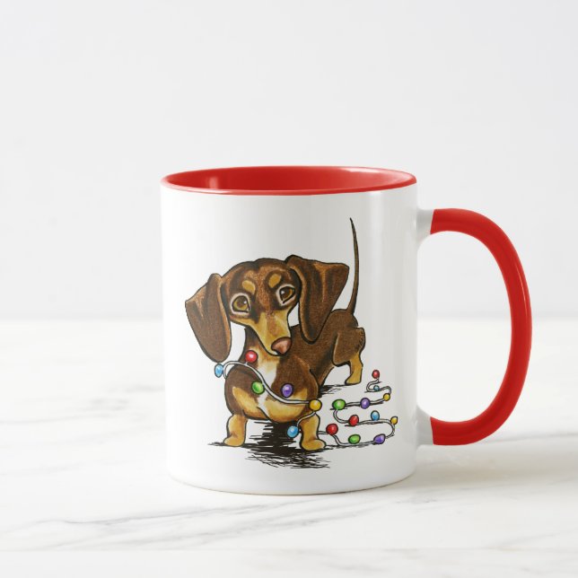 Chocolate Holiday Cheer Mug (Right)