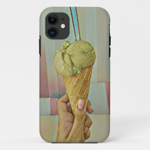 Chocolate ice cream iPhone 11 case