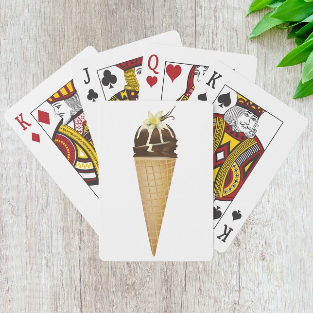 Chocolate Ice Cream Playing Cards (Creator Uploaded)