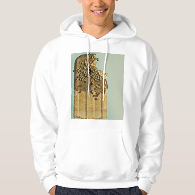 Chocolate ice cream popsicle hoodie (Front)