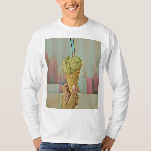 Chocolate ice cream T-Shirt (Front)