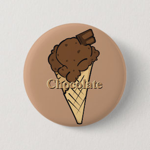 Chocolate Icecream Button
