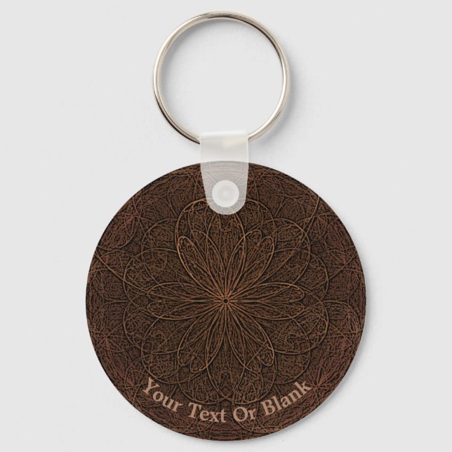 Chocolate Icing Key Ring (Front)