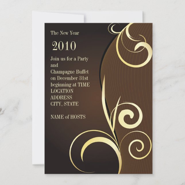 chocolate invite (Front)
