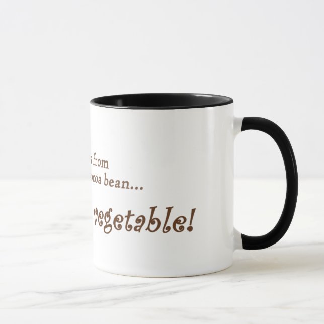 Chocolate is a vegetable! Mug (Right)