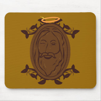 Chocolate Jesus Mouse Mat