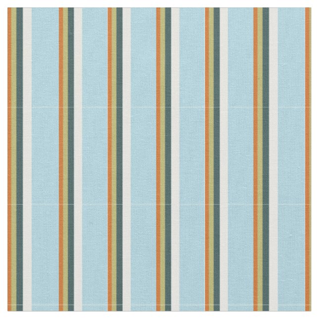 Chocolate, Khaki, Grey, Mint Cream & Light Blue Fabric (Close Up)