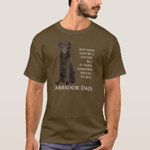 Chocolate Lab Dad T-Shirt