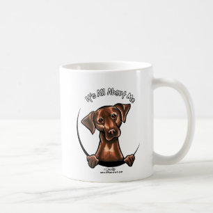 Chocolate Lab Its All About Me Coffee Mug