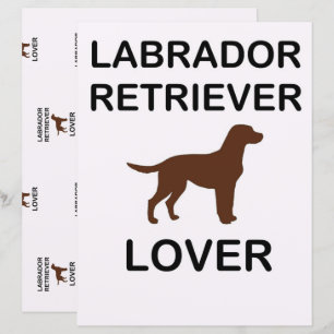 chocolate lab lover scrapbooking