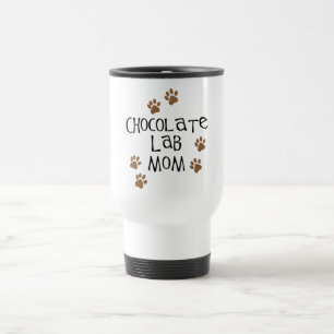 Chocolate Lab Mum Travel Mug